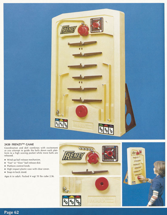 Marx toys catalog 1978