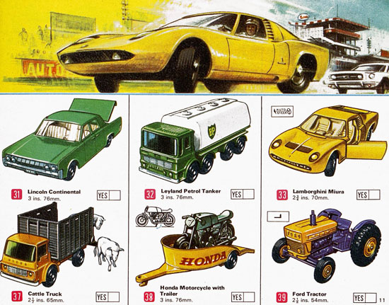 Matchbox Katalog 1969