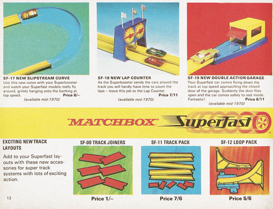 Matchbox Katalog 1970