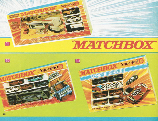 Matchbox Katalog 1970