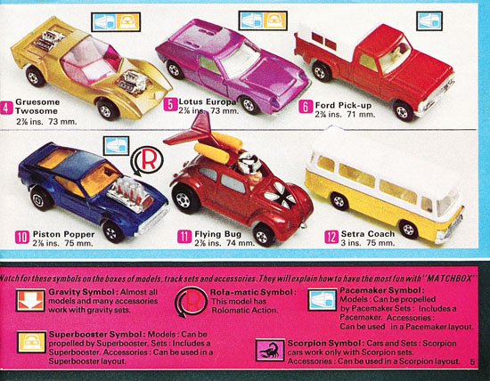 Matchbox Katalog 1973