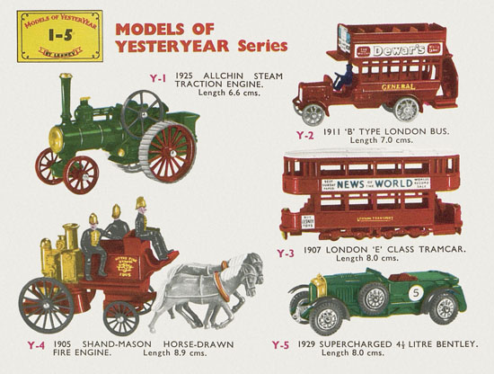 Matchbox Series International Pocket Catalogue 1961