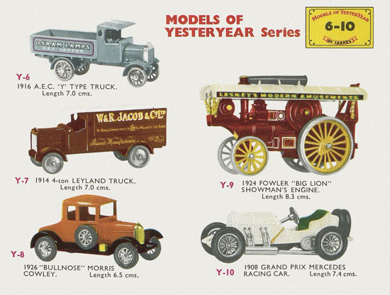 Matchbox Series International Pocket Catalogue 1961