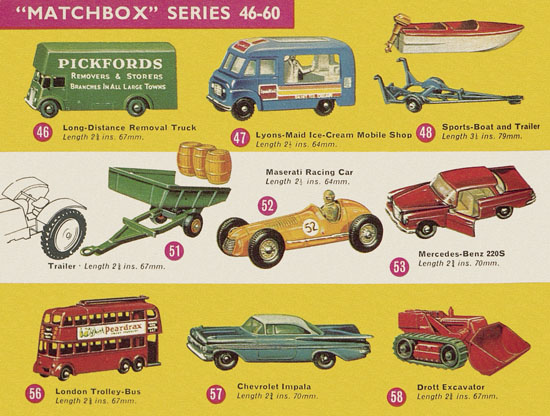 Matchbox Collectors catalogue USA Edition 1965