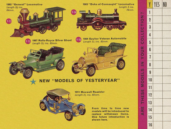 Matchbox Collectors catalogue USA Edition 1965