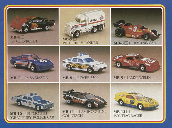 Matchbox Collectors Catalogue 1986-1987