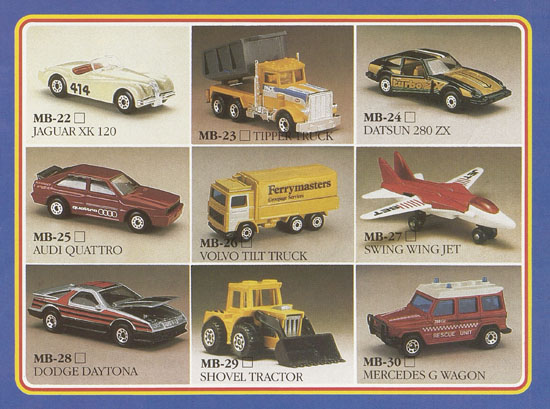 Matchbox Collectors Catalogue 1986-1987