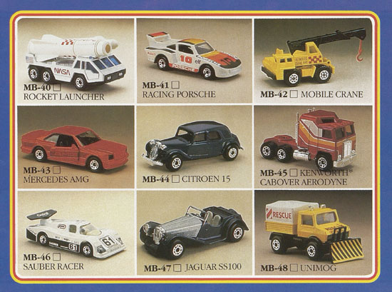 Matchbox Collectors Catalogue 1986-1987