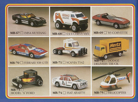 Matchbox Collectors Catalogue 1986-1987