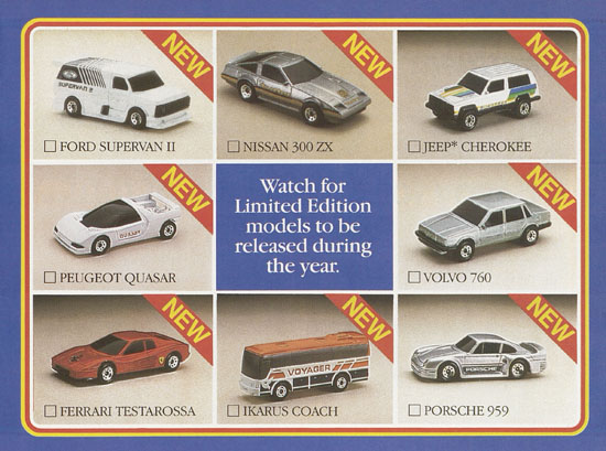 Matchbox Collectors Catalogue 1986-1987