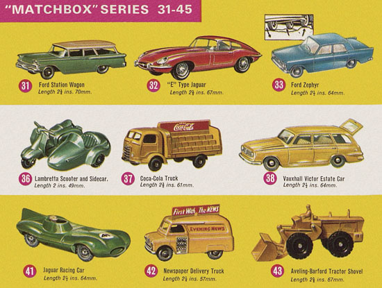 Matchbox Collectors catalogue USA Edition 1964