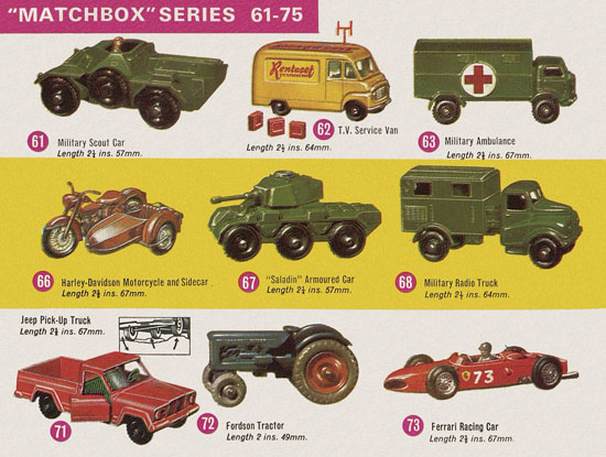 Matchbox Collectors catalogue USA Edition 1964