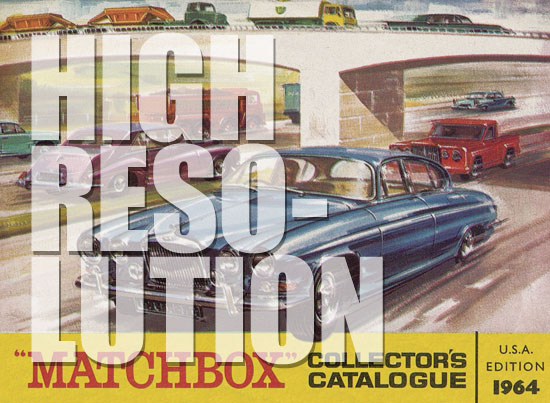 Matchbox Collectors catalogue USA Edition 1964