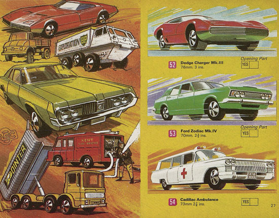 Matchbox catalog USA Edition 1970