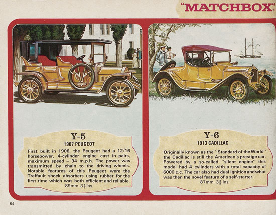 Matchbox catalog USA Edition 1970