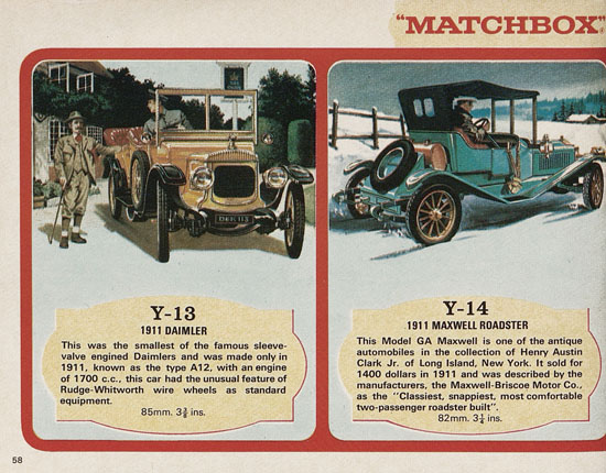 Matchbox catalog USA Edition 1970