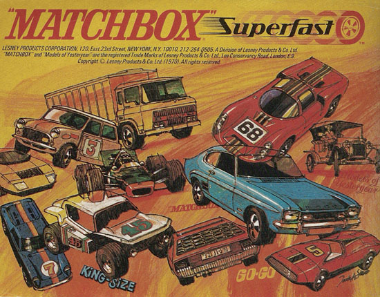 Matchbox catalog USA Edition 1970