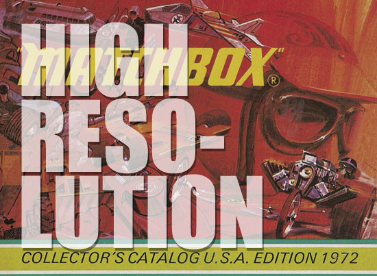 Matchbox catalog USA Edition 1972