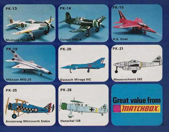 Matchbox catalogue 1974