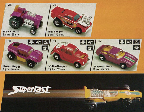 Matchbox catalogue 1974