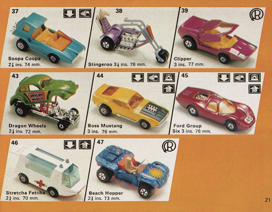 Matchbox catalogue 1974