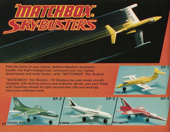 Matchbox catalogue 1974