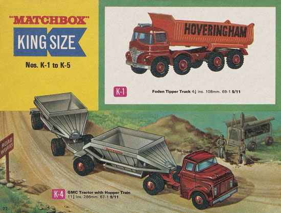 Matchbox Catalogue 1967