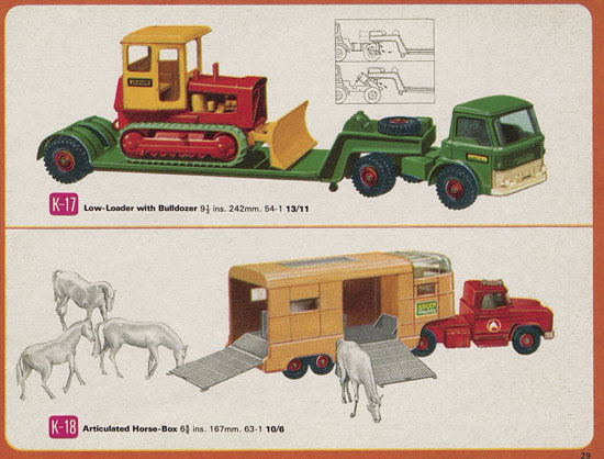 Matchbox Catalogue 1967