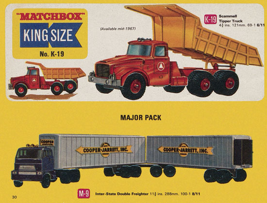 Matchbox Catalogue 1967