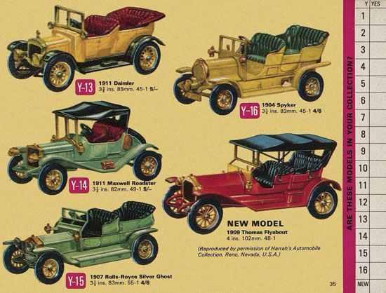 Matchbox Catalogue 1967