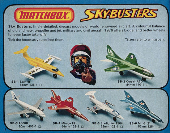 Matchbox catalogue 1976