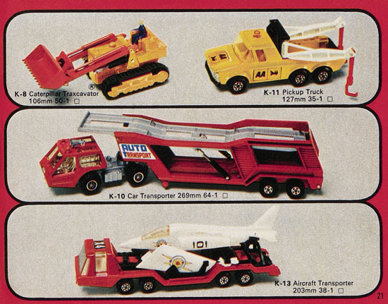 Matchbox catalogue 1976