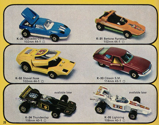 Matchbox catalogue 1976