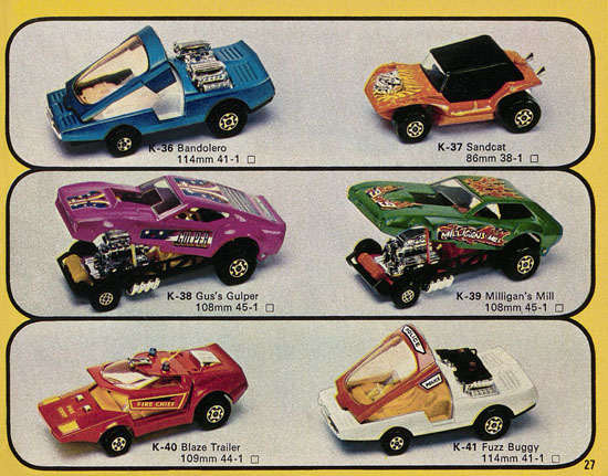 Matchbox catalogue 1976