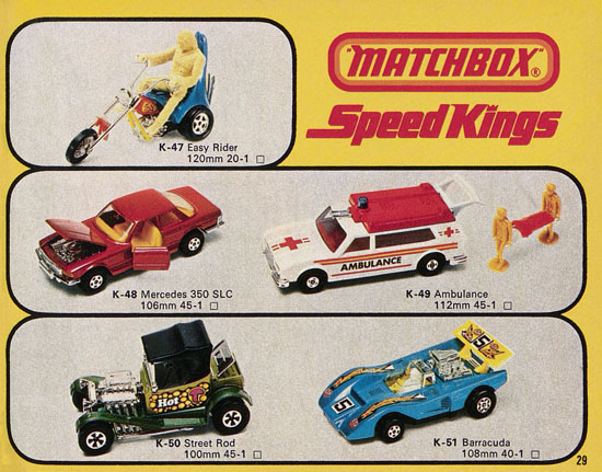 Matchbox catalogue 1976