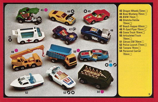 Matchbox catalogue 1977