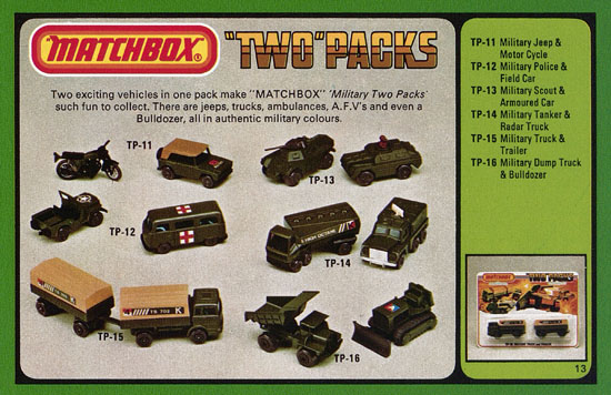 Matchbox catalogue 1977