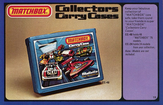 Matchbox catalogue 1977