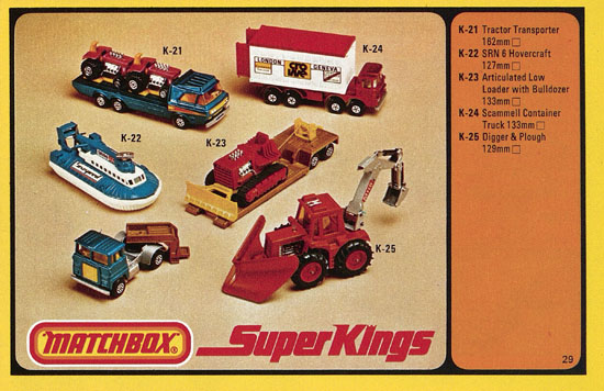 Matchbox catalogue 1977