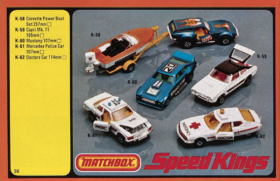 Matchbox catalogue 1977