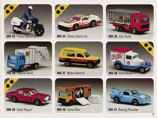 Matchbox catalogue 1984