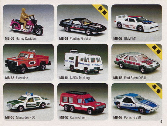 Matchbox catalogue 1984