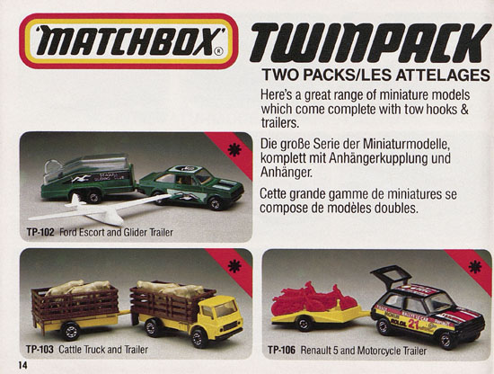 Matchbox catalogue 1984