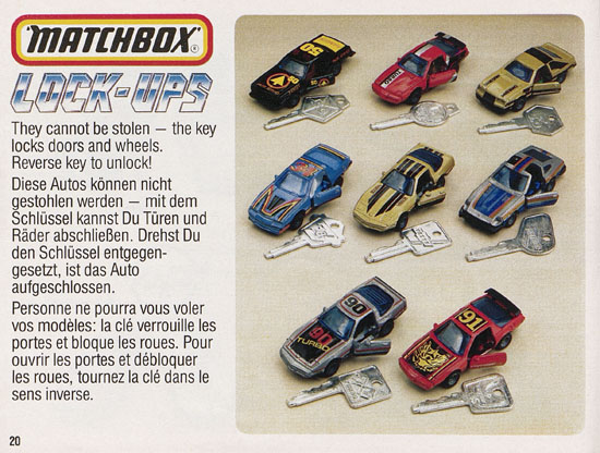 Matchbox catalogue 1984