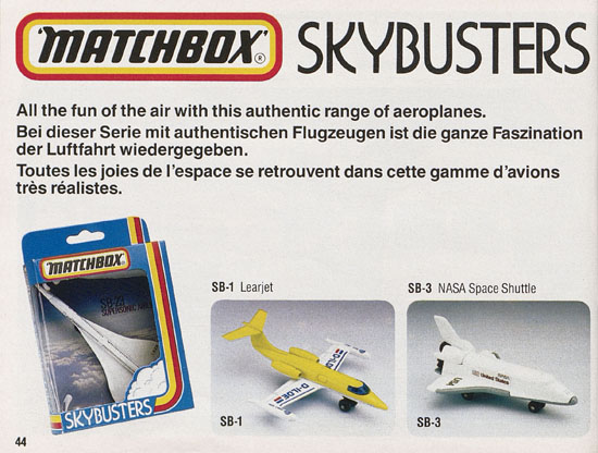 Matchbox catalogue 1984