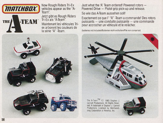 Matchbox catalogue 1984