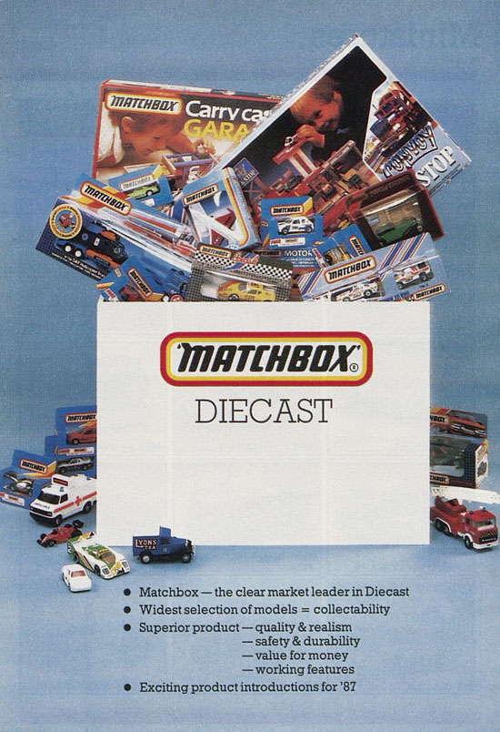 Matchbox catalogue 1987