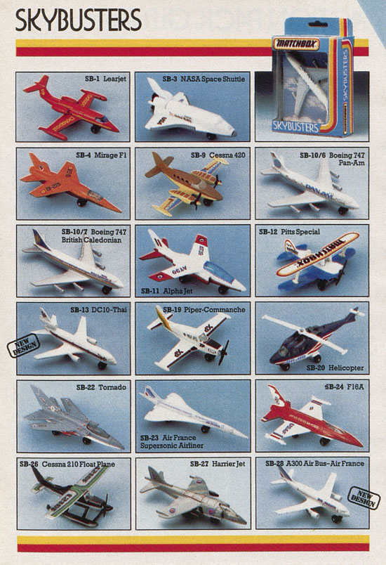 Matchbox catalogue 1987