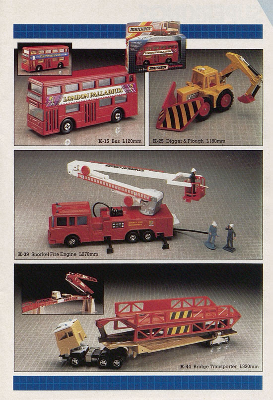 Matchbox catalogue 1987