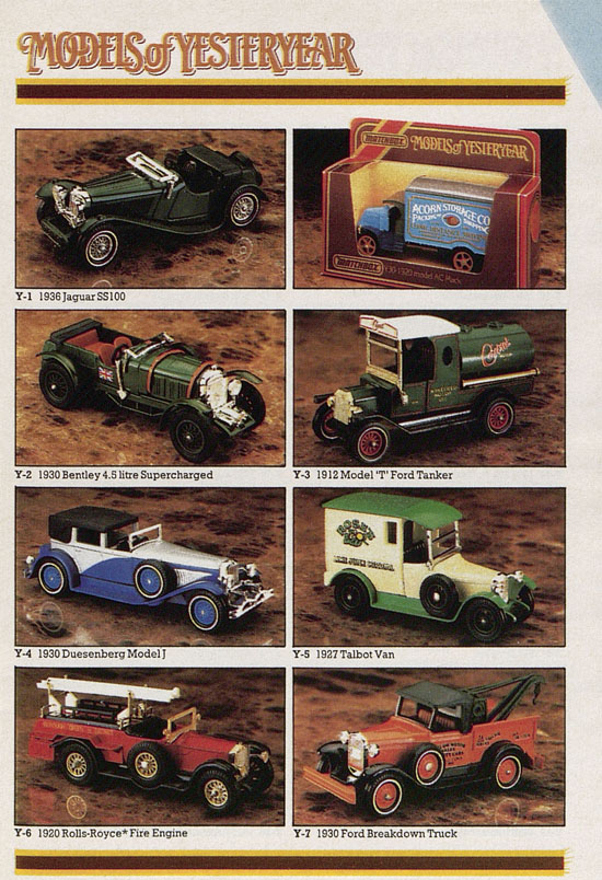 Matchbox catalogue 1987